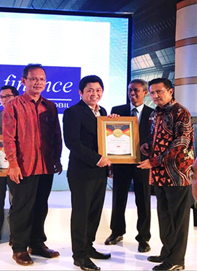 The Best Financial Performance Multifinance Company 2016 - Warta Ekonomi Indonesia Multifinance Consumer Choice Award 2016